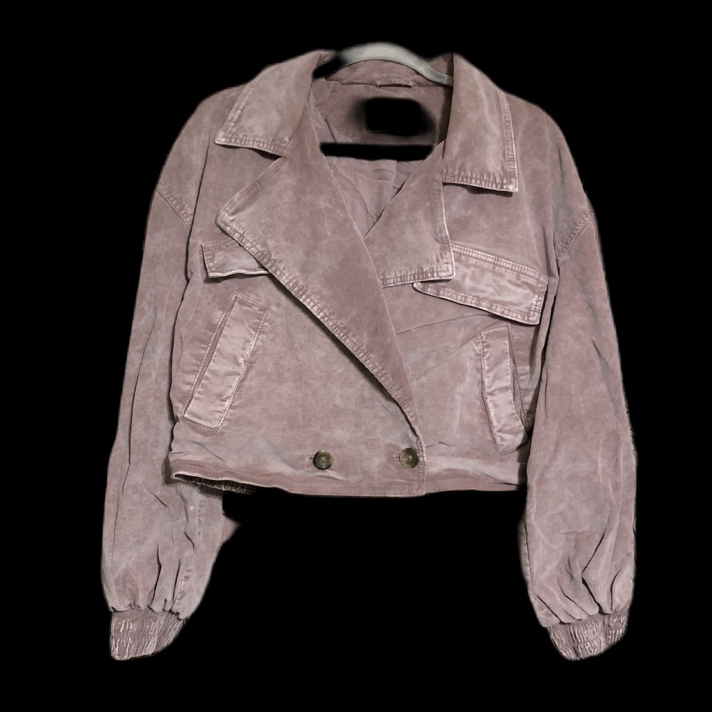 Free People sure thing bomber jacket. - Picture 4 of 8